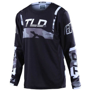 Troy Lee Designs Youth GP Jersey – Brazen Camo Gray | Youth Dirt Bike, Motocross & Offroad Riding Jersey
