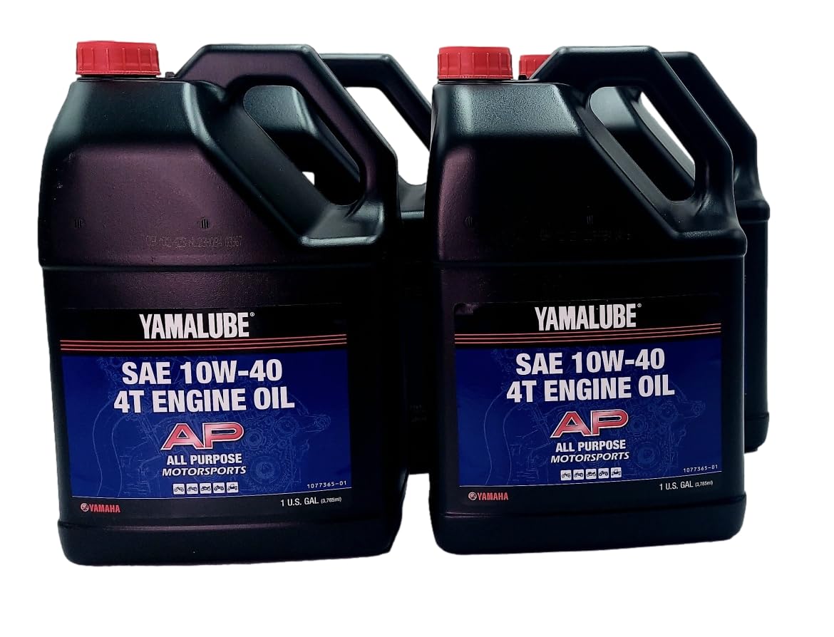 Genuine Yamaha 4-stroke engine oil for motorcycles and ATVs
