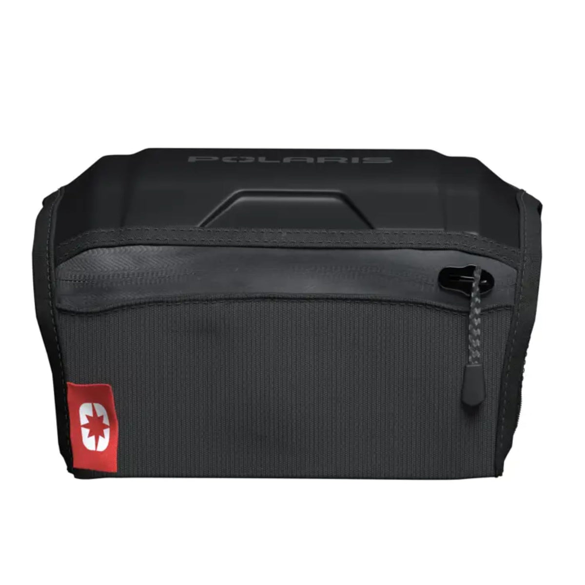 Polaris OEM handlebar storage for tools and essentials on the trail