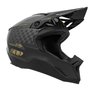 509 Altitude 2.0 Offroad Carbon Fiber Helmet – Speedsta Black Gold (X-Large)