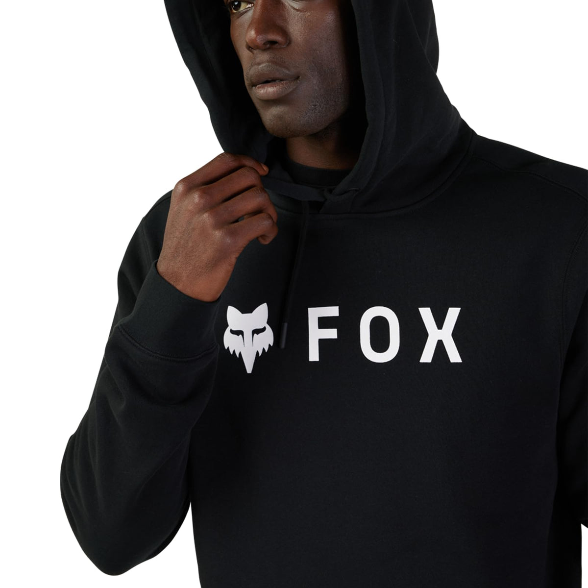 Fox Racing men’s fleece hoodie with soft brushed interior