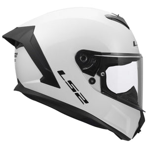LS2 Rapid III Full Face Motorcycle Helmet – Gloss White DOT/ECE 22.06