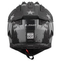 LS2 Gate II motocross helmet interior padding and ventilation system