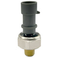 Close-up of the Sea-Doo oil pressure sensor showing electrical connector.