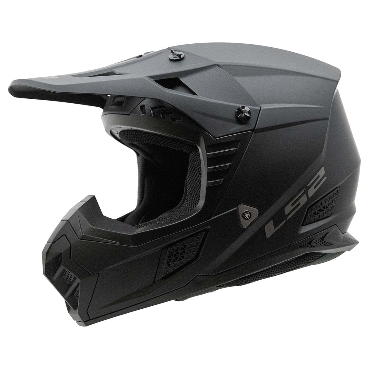 LS2 Coz motocross helmet matte black full face dirt bike off-road helmet