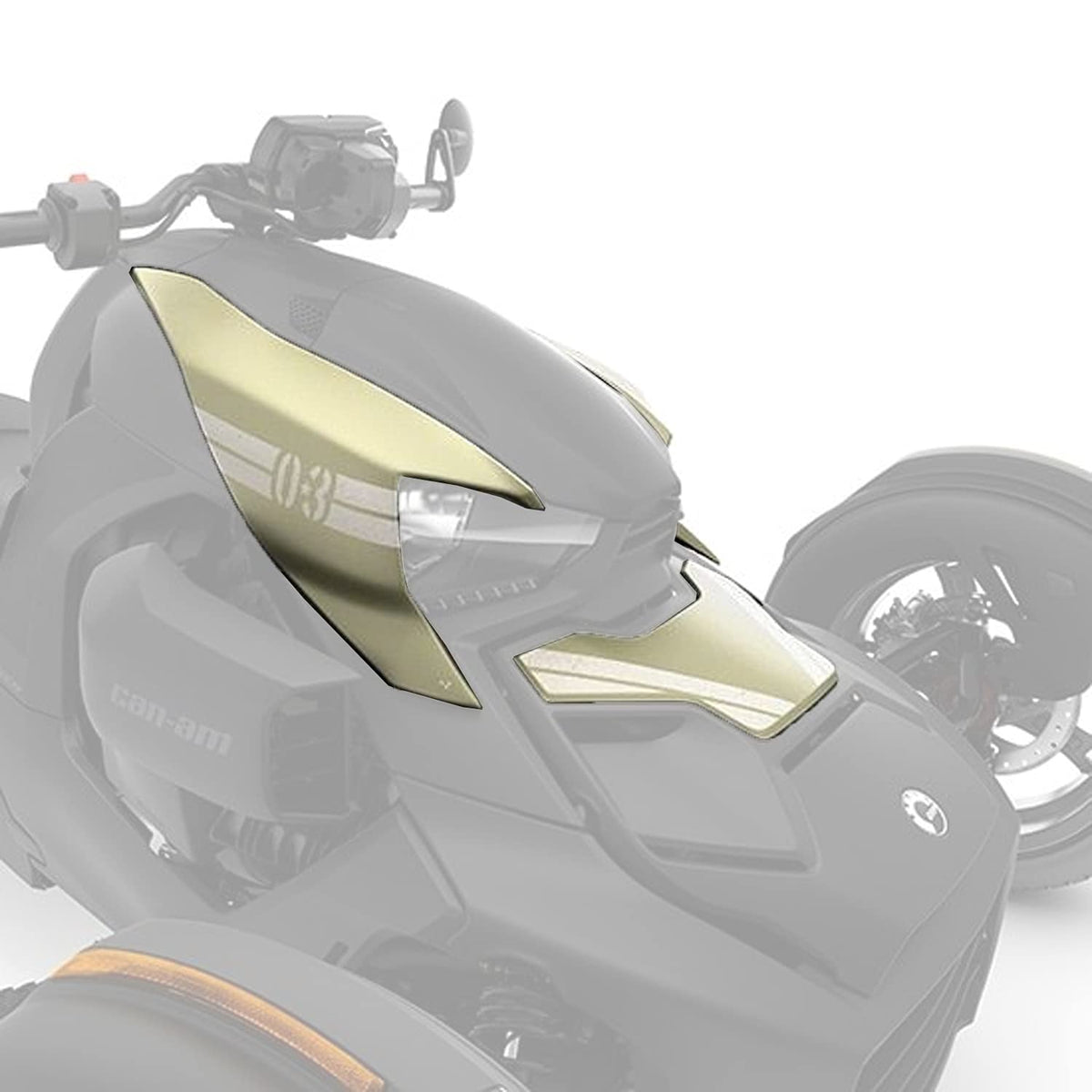 Can-Am Spyder Roadster Panel Kit Sand Storm 219401002