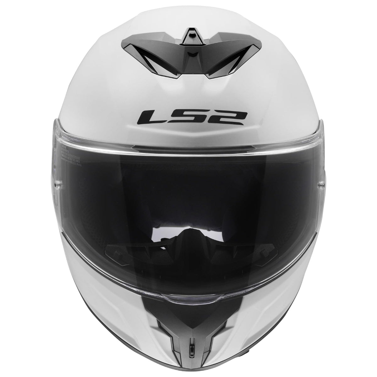 LS2 Rapid III Full Face Motorcycle Helmet – Gloss White DOT/ECE 22.06