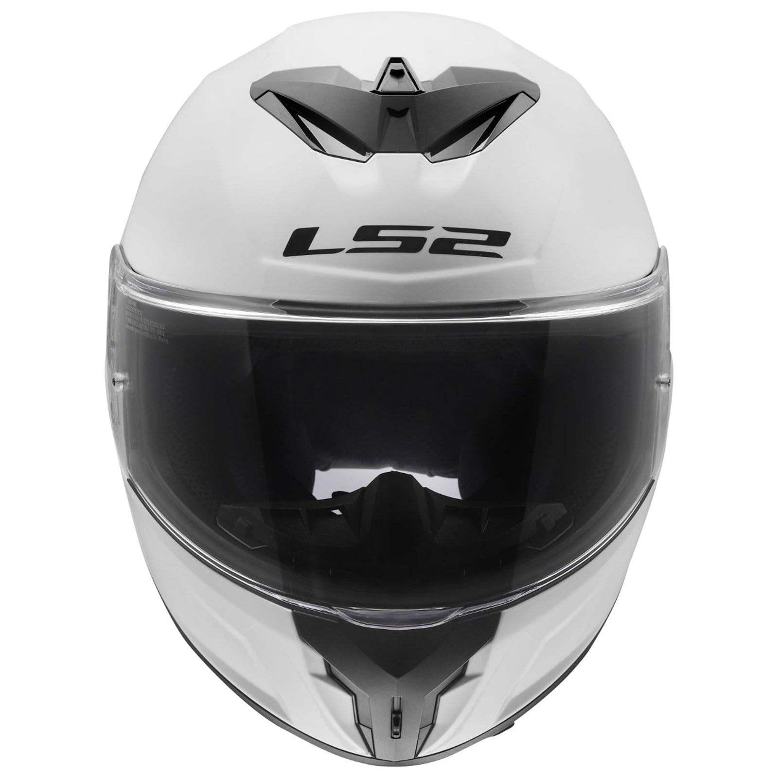 LS2 Rapid III Full Face Motorcycle Helmet – Gloss White DOT/ECE 22.06