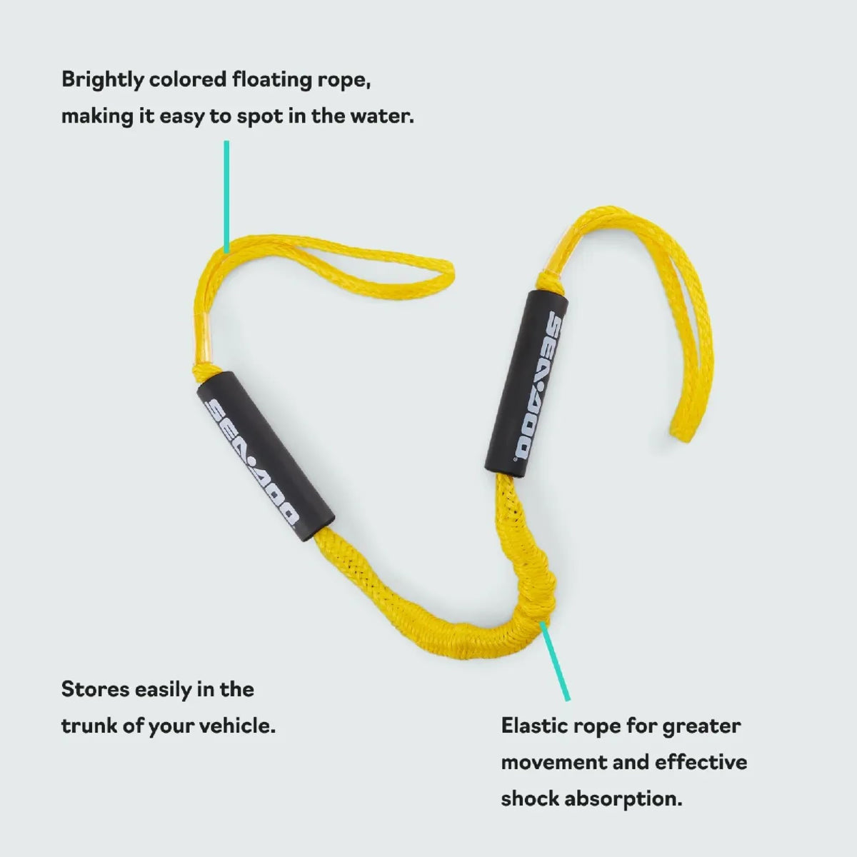 Sea-Doo floating dock tie rope yellow 295100851