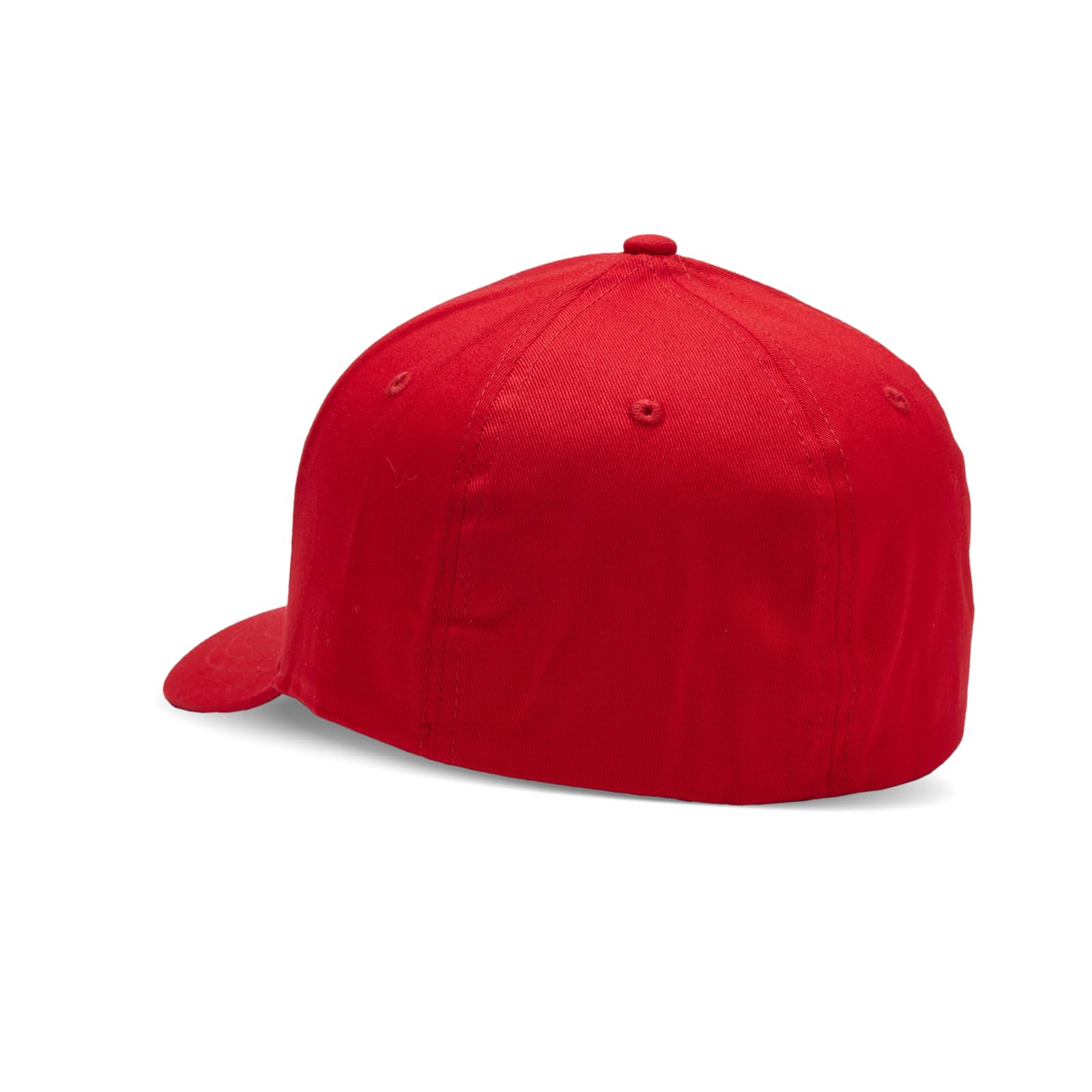 Image of the Fox Racing Fox Head Flexfit Hat in Flame Red.