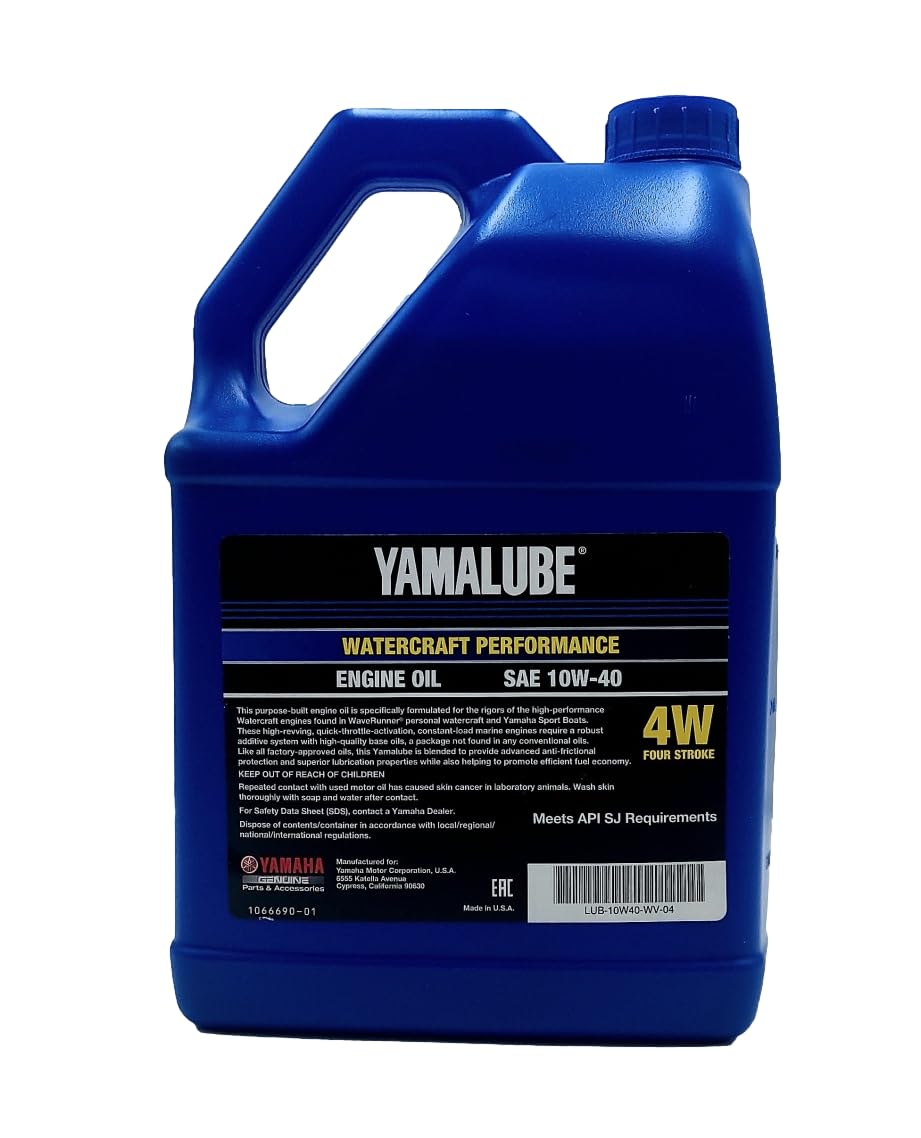 Genuine Yamaha marine engine oil for WaveRunners and boats