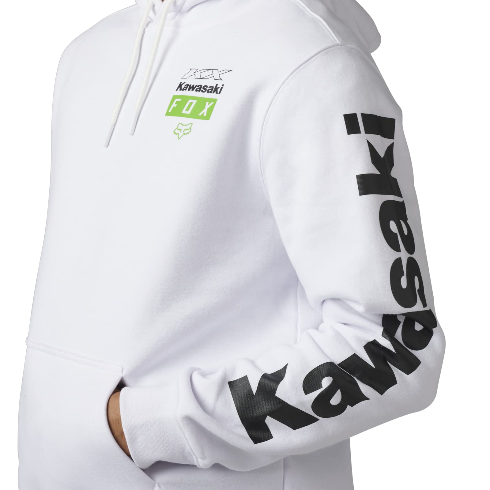 Fox x Kawasaki men’s heavyweight fleece hoodie