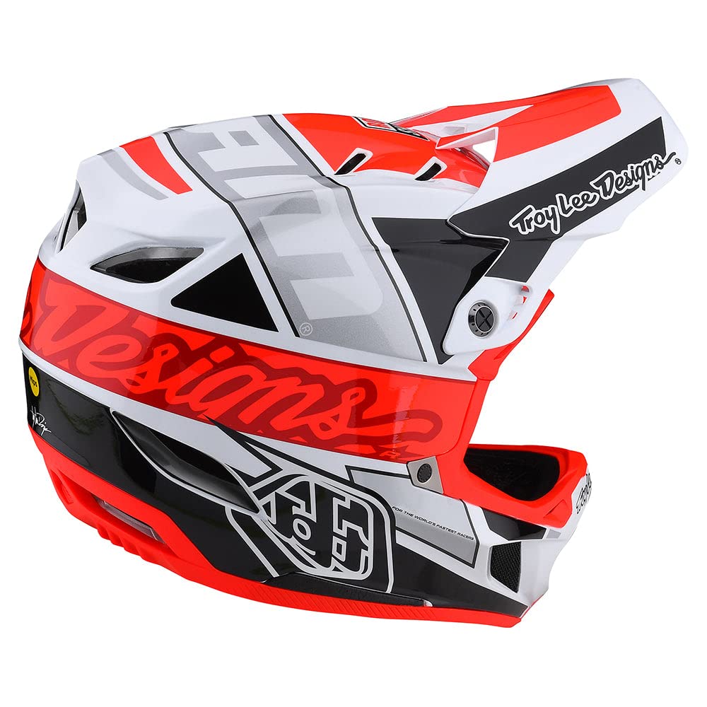 Troy Lee Designs D4 Composite Full Face Mountain Bike Helmet for Max Ventilation