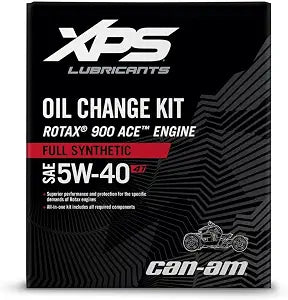Can-Am XPS 4T 5W-40 Full Synthetic Oil Change Kit for Rotax 900 CC engine