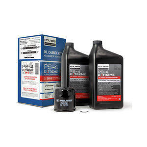 Polaris OEM Oil Change Kit 2890055 | Fits RANGER, Sportsman, Scrambler, ACE 500 | 2 Qt PS-4 EXTREME 0W-50 Synthetic