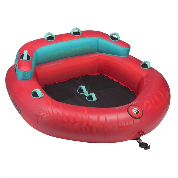 Sea-Doo OEM 68" x 67" two-person sit-in towable tube in red