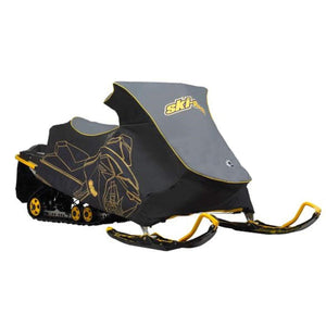 Ski-Doo OEM Intense Rap-Clip Trailering Cover – Black 860201388