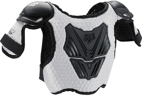 Fox Racing Youth Peewee Titan Motocross Roost Deflector – Kids’ Chest & Back Protector