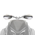 Pair of OEM Ski-Doo lights compatible with flexible and XL handguards.
