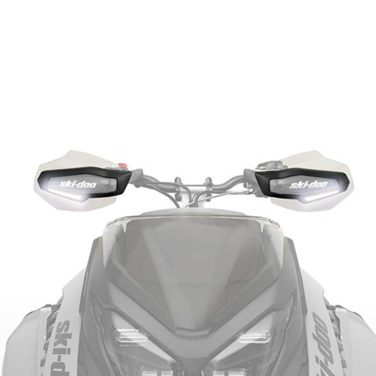 Pair of OEM Ski-Doo lights compatible with flexible and XL handguards.