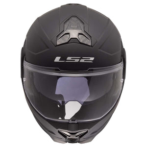 LS2 Helmets Strobe II Modular Motorcycle Helmet W/SunShield (Gloss White - 2X-Large)