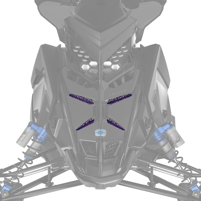 Polaris MATRYX Grill Inserts Purple OEM 2884979-784