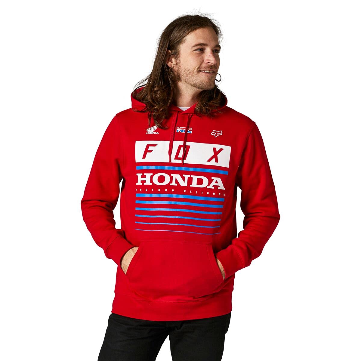 Fox Racing Men&#39;s Honda Pullover Fleece-2