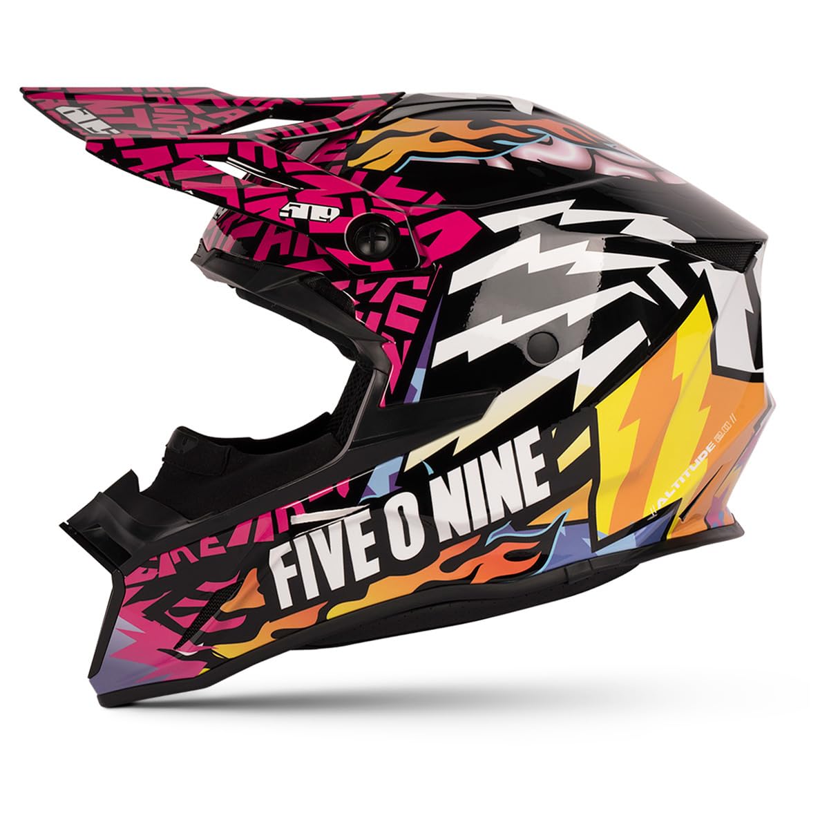 509 Ken Block Altitude 2.0 Snowmobile Helmet – Gloss KB43VER