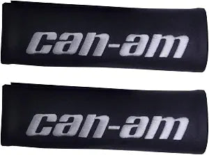 Can-Am New OEM Black Seat Belt Shoulder Pads, Maverick MAX, 715002894