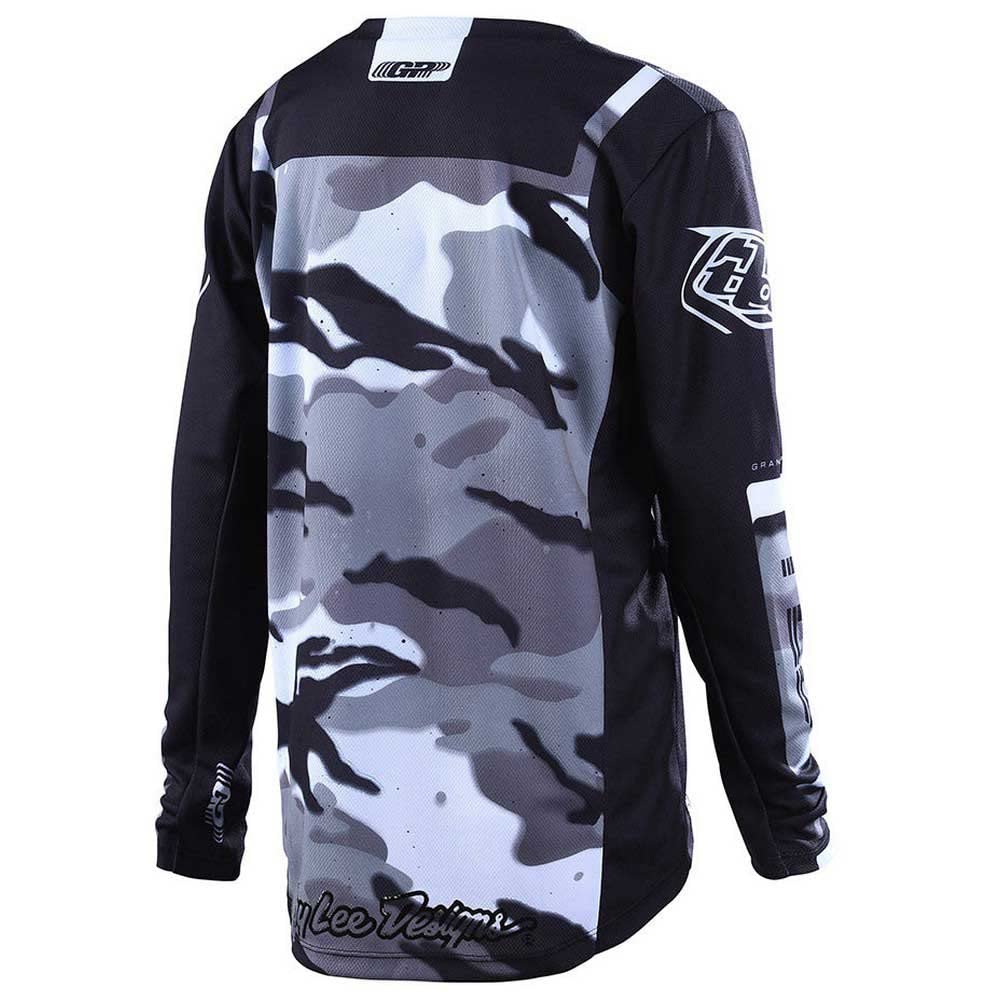 Youth Motocross Jersey – TLD GP Brazen Camo Gray