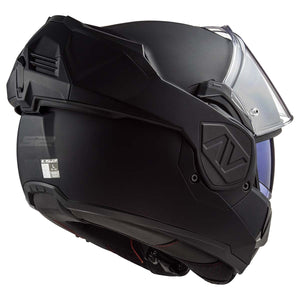 LS2 Advant Modular Helmet – DOT & ECE Street Motorcycle Helmet (Noir Matte Black)
