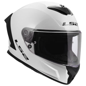LS2 Rapid III Full Face Motorcycle Helmet – Gloss White DOT/ECE 22.06