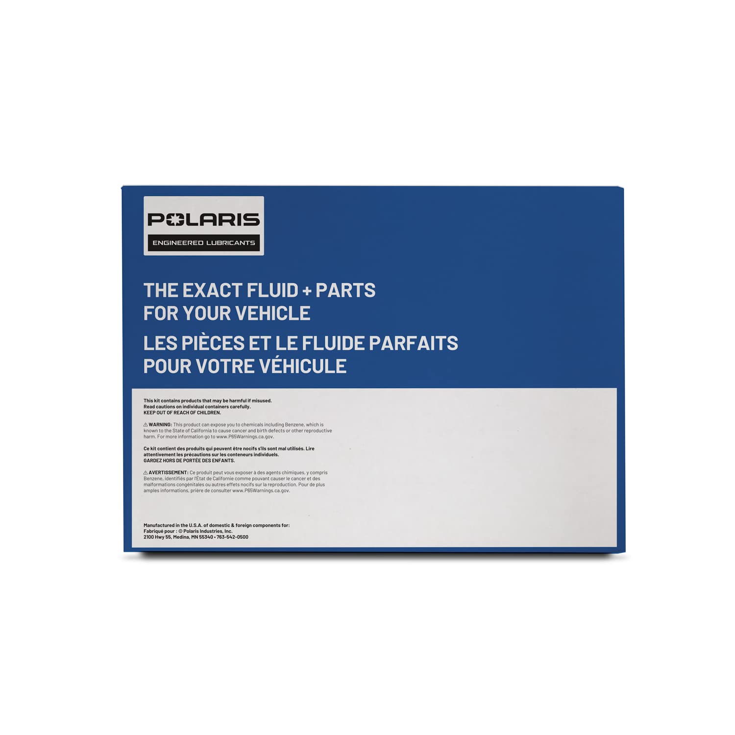 Polaris OEM Ranger maintenance kit 2830555 with filters and fluids