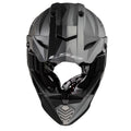 Gate TwoFace Full Face MX Helmet - Matte Gray/Black Product View