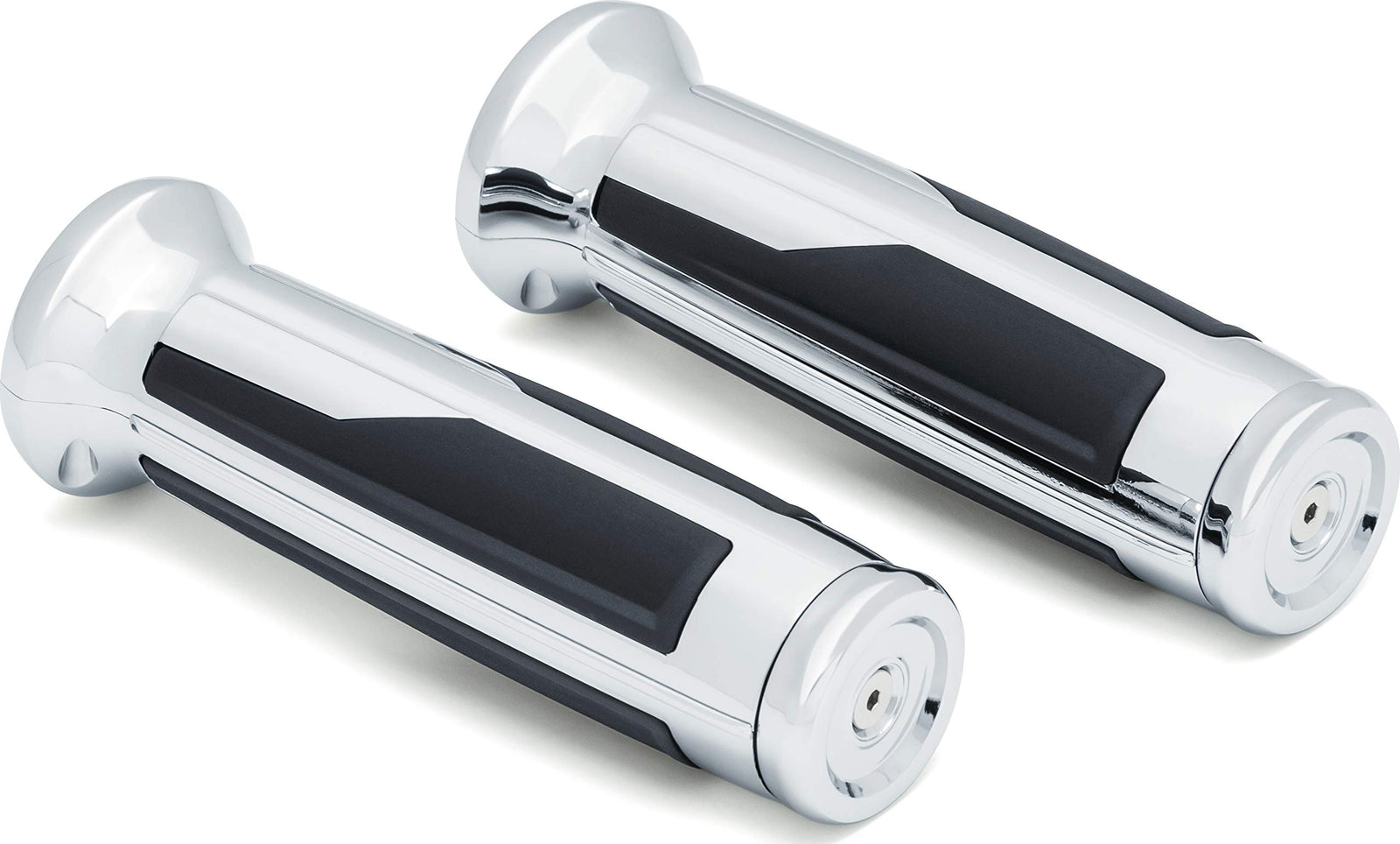 Chrome Kuryakyn Omni 6764 handlebar grips for Honda Gold Wing GL1800.