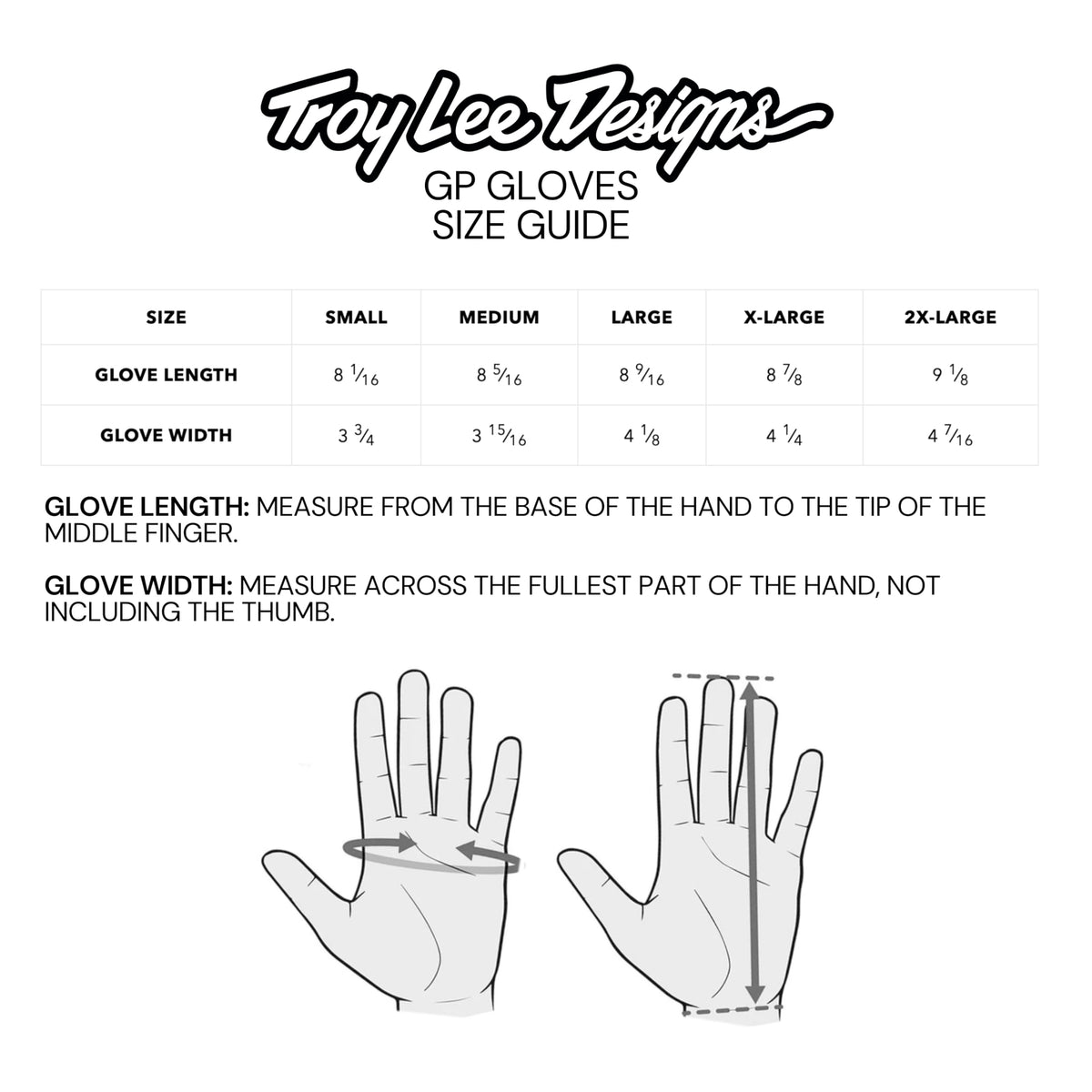 Troy Lee Designs Women’s GP Glove – Snake Multi Motocross & MTB Glove