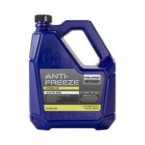 Polaris Antifreeze Coolant 50/50 Premix Extended Life – 1 Gallon, Snowmobile & Off-Road UTV/ATV Aluminum Cooling Systems – Part 2880513