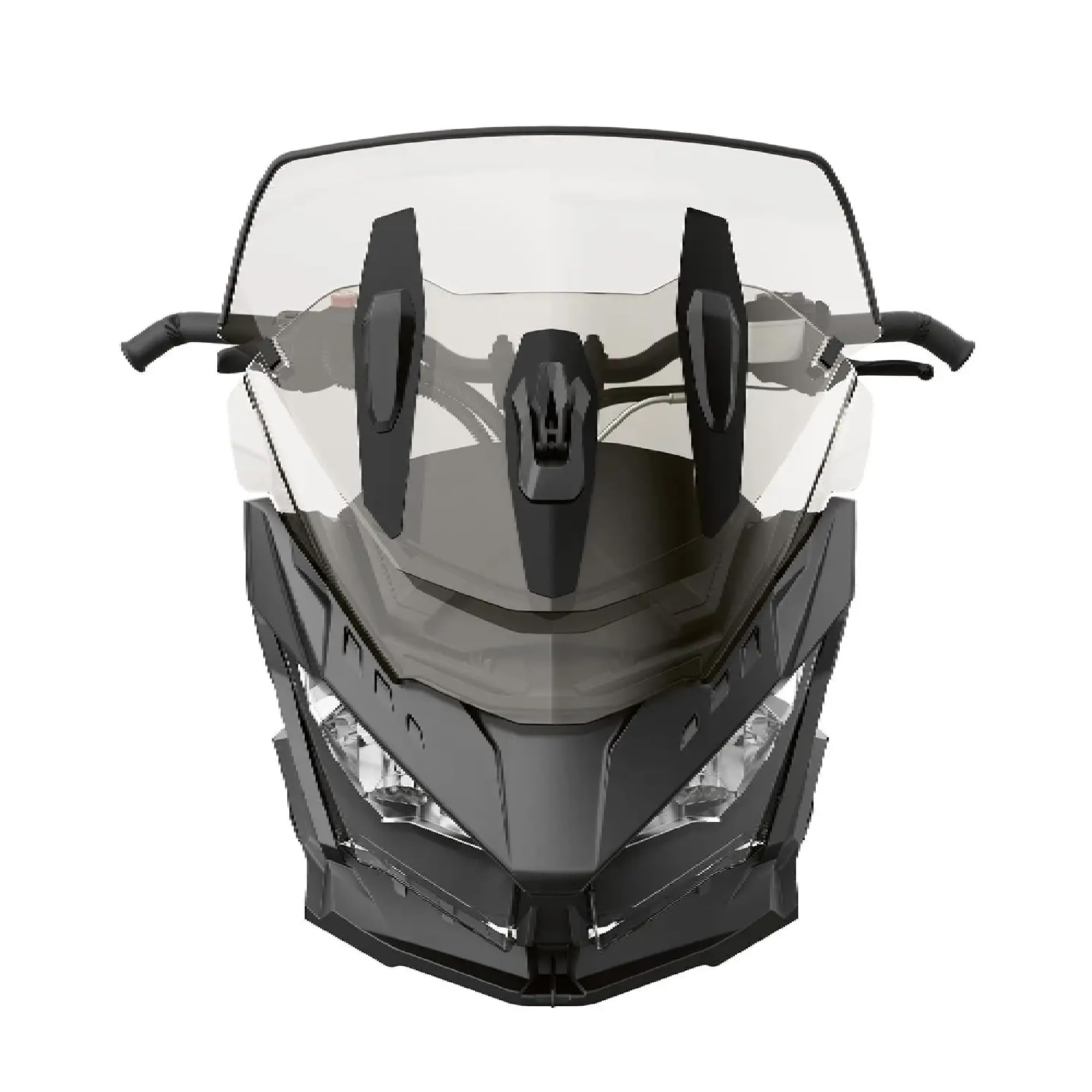 Ski-Doo OEM Adjustable Windshield Kit 860201820 – Front View