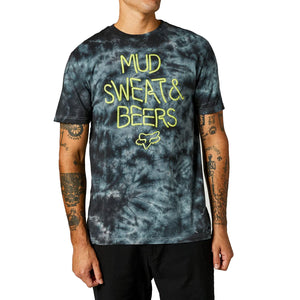Fox Racing Men’s Down N’ Dirty Short Sleeve T-Shirt – Black Vintage