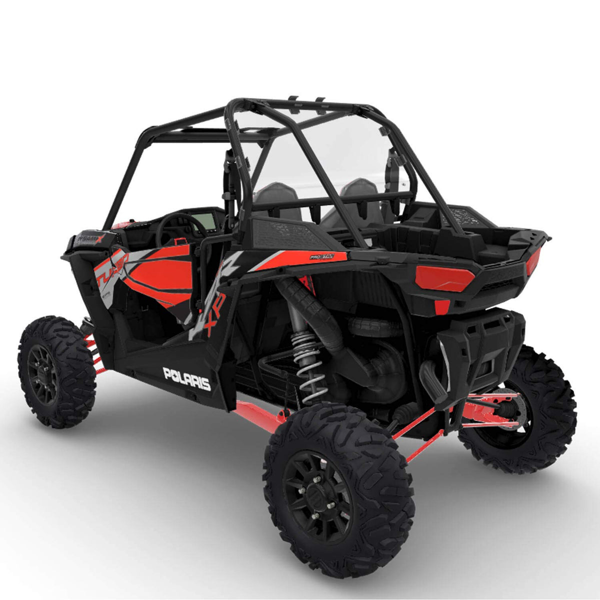 Polaris Lock & Ride Poly Rear Panel 2881614 – Clear RZR XP / XP 4 1000 Turbo