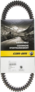 Black heavy-duty cogged V-belt wrapped in genuine Can-Am and BRP packaging labeled “Drive Belt,” with part number 422280367 visible.