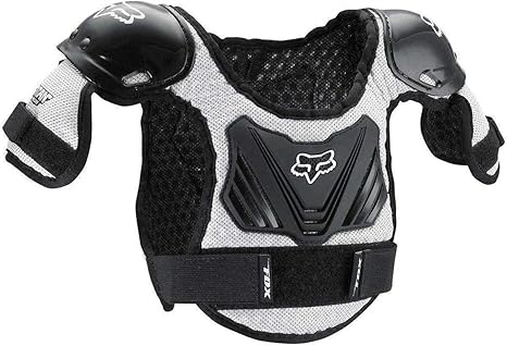 Fox Racing Youth Peewee Titan Motocross Roost Deflector – Kids’ Chest & Back Protector