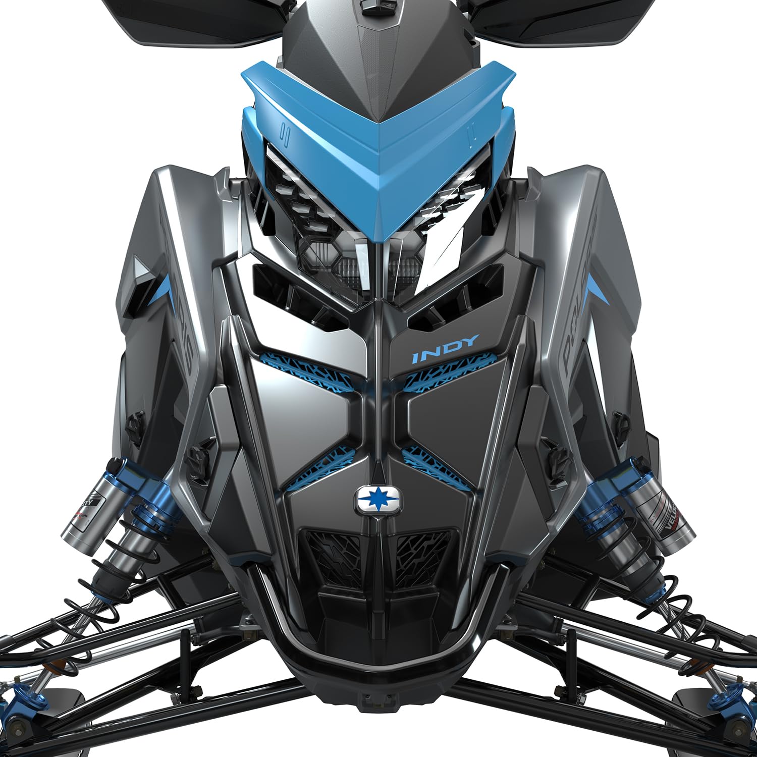 Polaris MATRYX Grill Inserts Sky Blue OEM 2884979-737