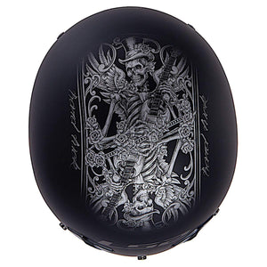 LS2 Helmets Bagger Motorcycle Half Helmet – Hard Luck