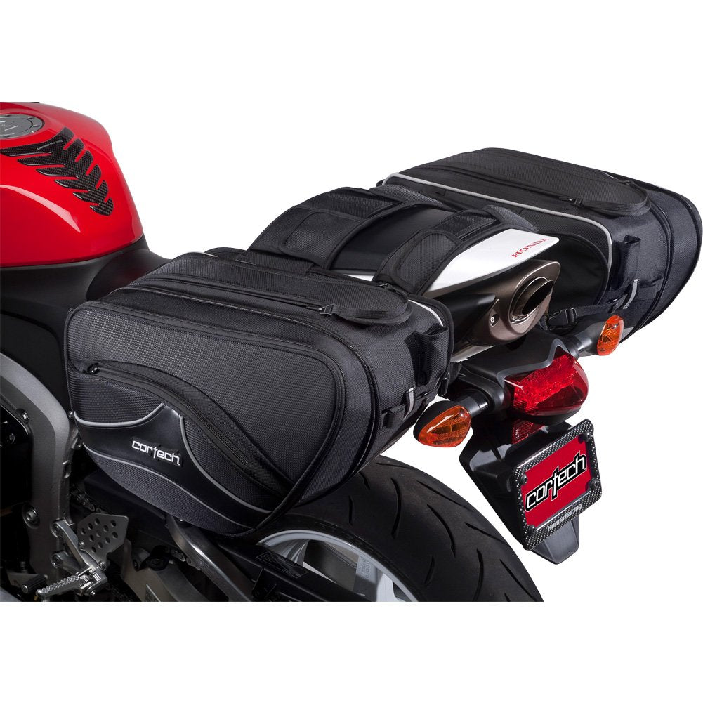 Cortech 36L saddlebag for motorcycles – sleek design