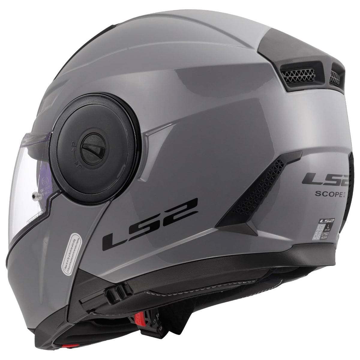 LS2 Horizon II modular street motorcycle helmet with clear polycarbonate shield