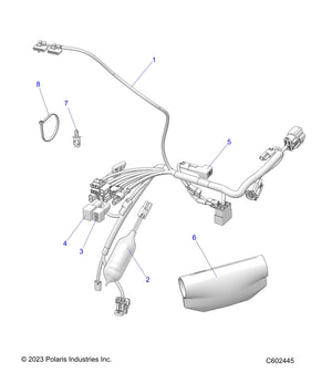 Polaris 2414659 Main Wire Harness – OEM Replacement for Switchback, RMK, INDY & Voyageur 550 Models