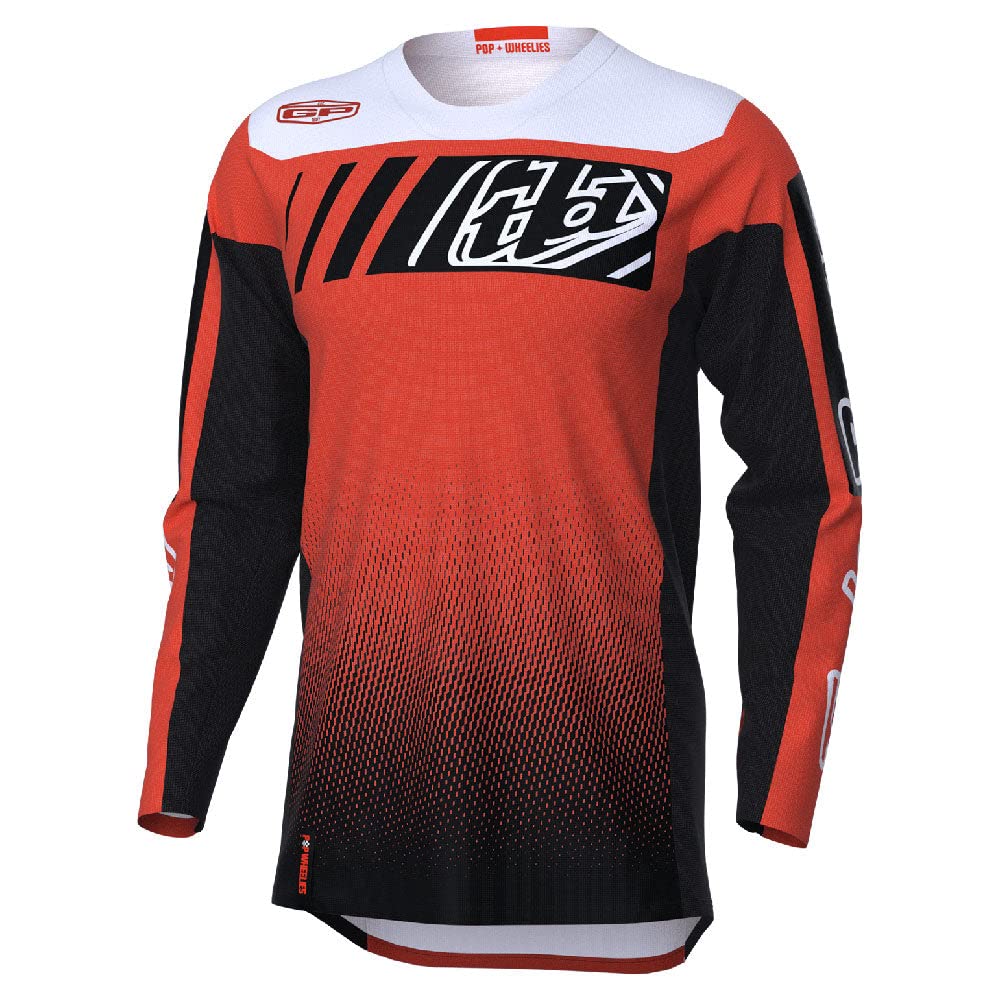 Troy Lee Designs GP Jersey ICON Black Orange motocross gear