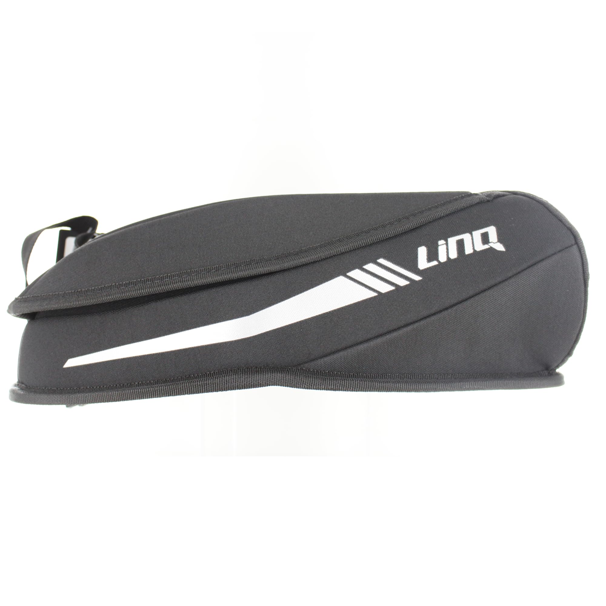 Close-Up of Ski-Doo LinQ Deep Snow Seat Bag Interior and Base
