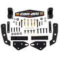 Large Can-Am side mirrors pair for improved trail visibility